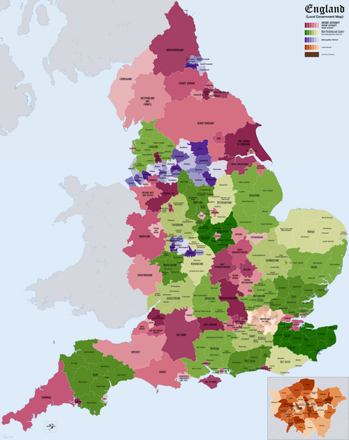 Local authorities in England